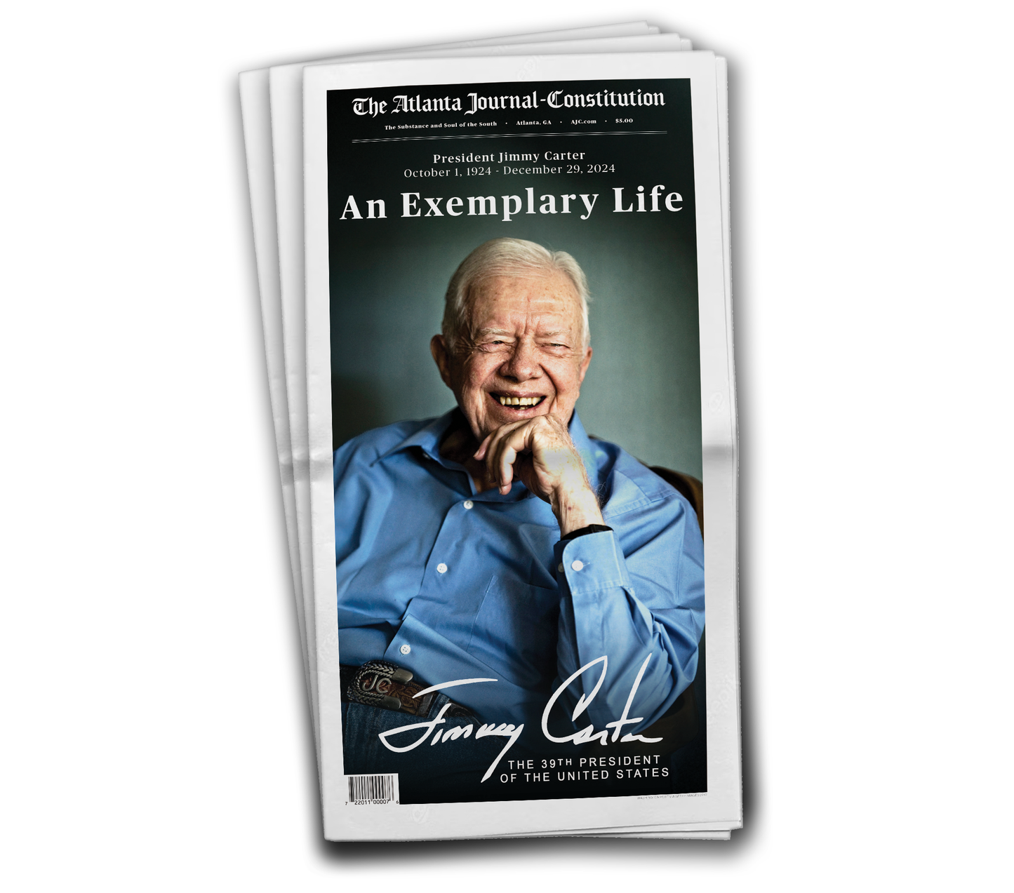 Jimmy Carter: An Exemplary Life Commemorative Issue